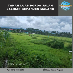 Tanah murah dan strategis poros jalan Kepanjen Malang