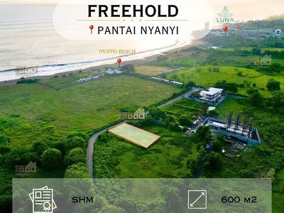 Tanah Premium, Hanya 700 Meter Dari Pantai Nyanyi, Tabanan Bali