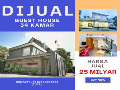 Jual Guest House 34 Kamar, Lokasi Denpasar Barat