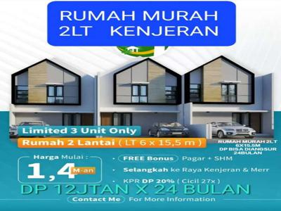 REGENCY ONE LEBAK TIMUR RUMAH 2LANTAI MODERN DP BISA DI ANGSUR 24BLN