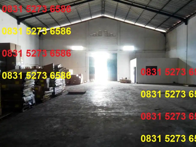 Disewa Kontrak GUDANG 39rb/m2/bln Warehouse Manajemen di Dadap Kosambi