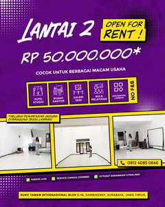 NEGOOO!! LANTAI 2 FOR RENT, SURABAYA GWALK CITRALAND NEGOO!!!