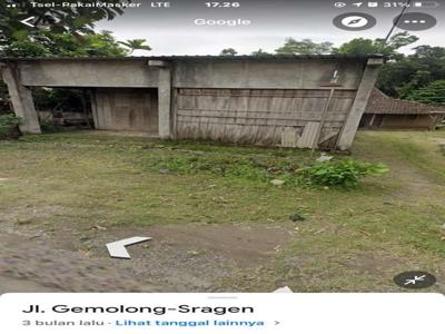 BU!!! Dijual perkarangan tanah, gratis bangunan rumah. Dijual cepat!!