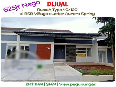 Di jual rumah di BSB view pegunungan