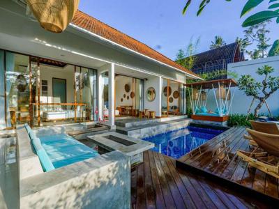 Dijual 2 unit modern villa dekat pantai nyanyi Tabanan bali