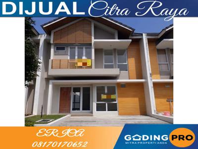 Dijual Cepat Rumah 2 lantai di Cluster Aurora - Citra Raya