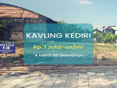 Dijual Kavling Kediri 3 Menit SDN Blabak 1 Angsur 12x