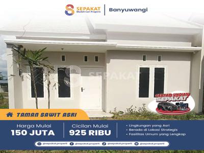 Dijual Rumah Harga Terjangkau di Banyuwangi