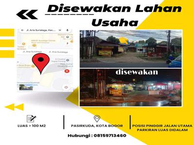 Disewakan lahan utk usaha kuliner