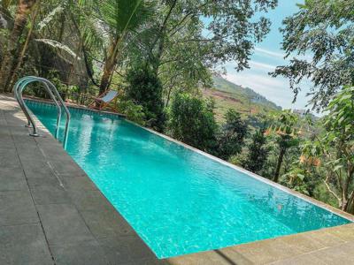 Disewakan Villa di Bandungan Private Pool view bagus 4 kamar tidur