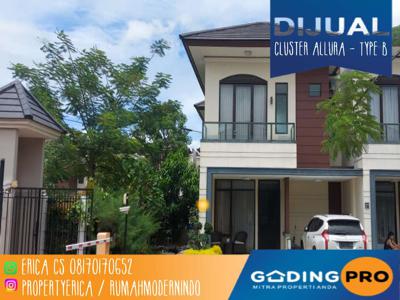 For Sale Rumah + Kolam Koi di Cluster Allura (Tipe B 7 x 11) - Lavon 1