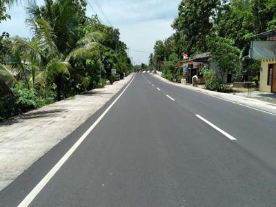 Jalan Lebar Tanah Kulonprogo Yogyakarta Dekat Bandara YIA