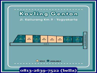 Jual Tanah Kavling Murah Jogja: kawasan perumahan Area Kost, Terima SH