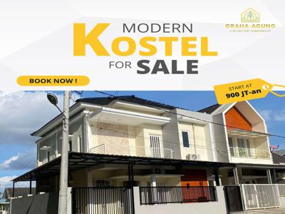 Modern Kostel Lowokwaru Malang Kota Dijual Full Furnished 18 Kamar