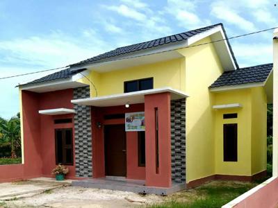 Rumah baru murah,tengah kota dekat bandara SSK2,kota Bertuah Pekanbaru