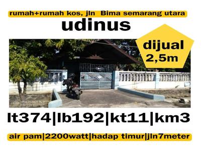 rumah+rumah kos, jl bima semarang utara