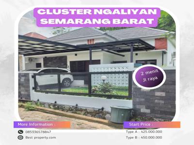 Siap akad rumah cluster ngaliyan strategis