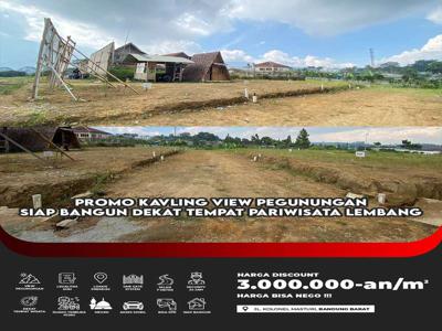 Tanah Komplek Villa Siap Bangun SHM tiga jutaan