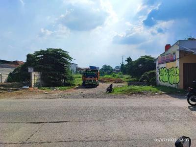 Tanah pinggir jalan raya Legok Tangerang