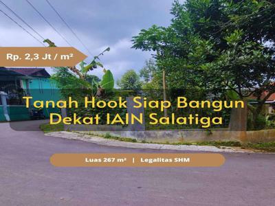 Tanah Posisi Hook 150 Meter Ke Jalan Lingkar Salatiga; SHM Ready