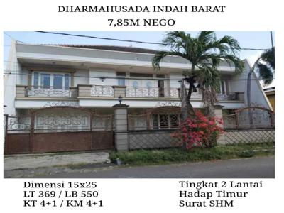 Dijual Rumah Dharmahusada Indah Barat Surabaya 7.85M Nego SHM