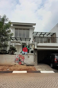 Rumah bagus dijual di Cluster Kebayoran View Bintaro Jaya Sektor 7 dengan Keamanan 24 Jam.