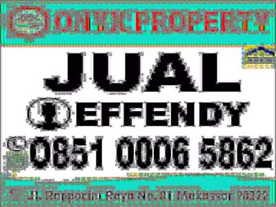 Jual ruko di jl.usnan salengkey, gowa luas 1423m