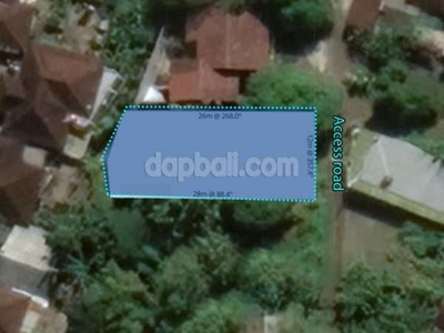 300sqm land for sale near Udayana Univ in Puri Gading, Jimbaran, Bali