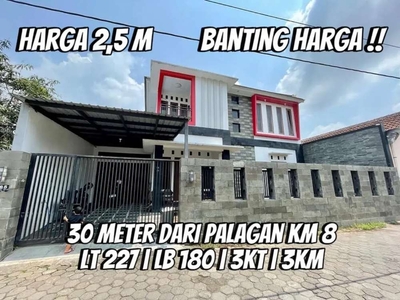 Banting Harga Rumah dekat UGM Area Jl. Palagan Km 8 Sleman