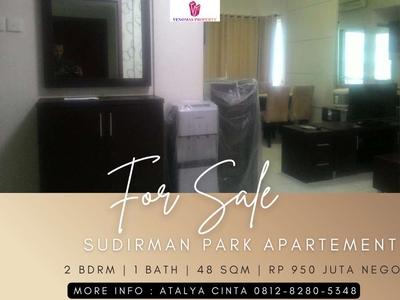 Dijual Apartemen Sudirman Park Low Floor 2BR Full Furnished South View