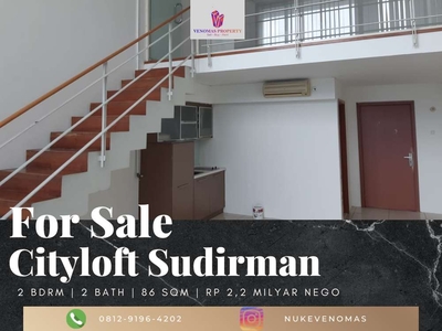 Dijual Apartement Cityloft Sudirman 2 Bedrooms 2 Lantai