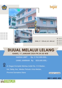 DIJUAL MELALUI LELANG