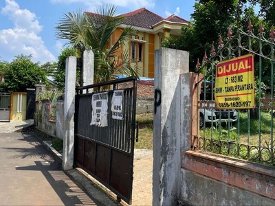 Dijual Tanah Hook Masih Ada Bangunan Toko dan Lahan Parkir