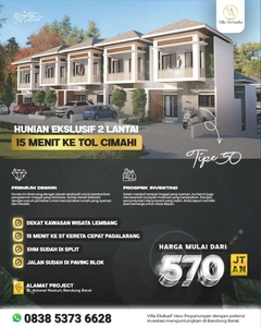 HUNIAN MODERN 2 LANTAI BERNUANSA VILLA