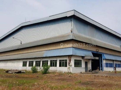 Jual Bangunan Ex Pabrik Lt 80.000m2 di Serang, Tangerang