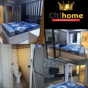 menyewakan apartemen educty 1br harian bycitihome