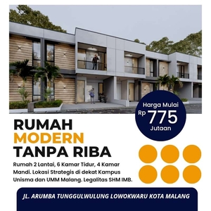 Promo Rumah 2 Lantai Terbaru 2023 Di Kota Malang Harga Hanya 700 Juta