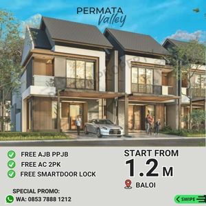 Promo Rumah Baru Permata Valley Baloi