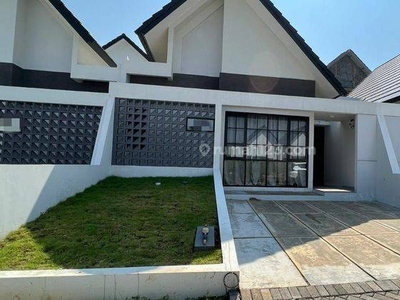 Rumah baru minimalis tengah kota Semarang siap huni dekat KIC dekat tol disewakan di The miles BSB City Ngaliyan Semarang barat