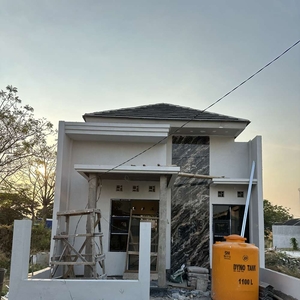 Rumah baru siap huni di serembi