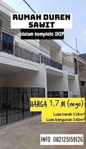Rumah Duren Sawit Dalam Kompleks IKIP Jakarta Timur Lokasi Premium