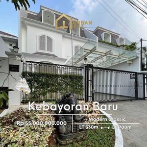 Rumah full furnished 3 lantai di tirtayasa jakarta selatan