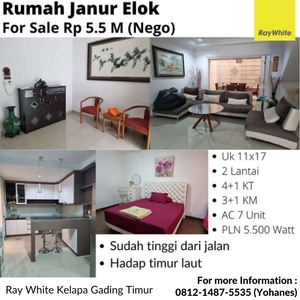 Rumah Janur Elok 2 Lantai LT 187