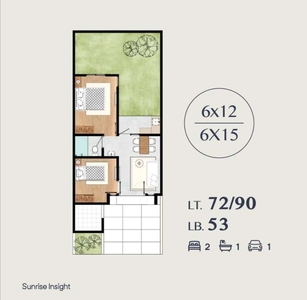 Rumah minimalis di Grand Sunrise (JN) Menganti