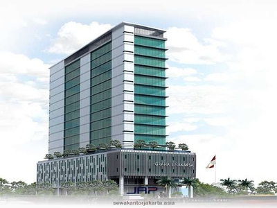 Sewa Kantor Menara Binakarsa Luas 382 m2 Bare Kuningan Jakarta Selatan