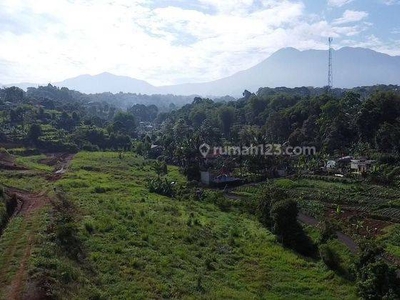 Tanah puncak view gunung shm bogor