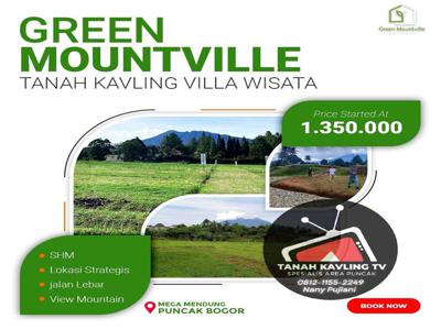 Dijual Tanah Kavling SHM di Green Puncak Bogor