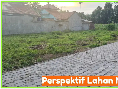 Cukup 150 jt, Tanah di Jogja Barat Dekat Jl Moyudan