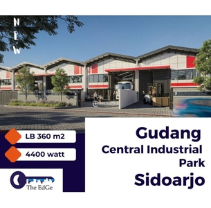 Dijual Gudang Central Industrial Park CIP Security 24 Jam Siap Pakai The EdGe - Sidoarjo