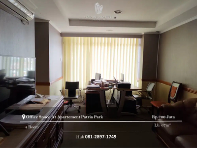 Dijual Office Space At Patria Park Apartement 4 Rooms